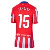 Atletico Madrid Clement Lenglet #15 Hjemmedrakt Kvinner 2024-25 Kortermet